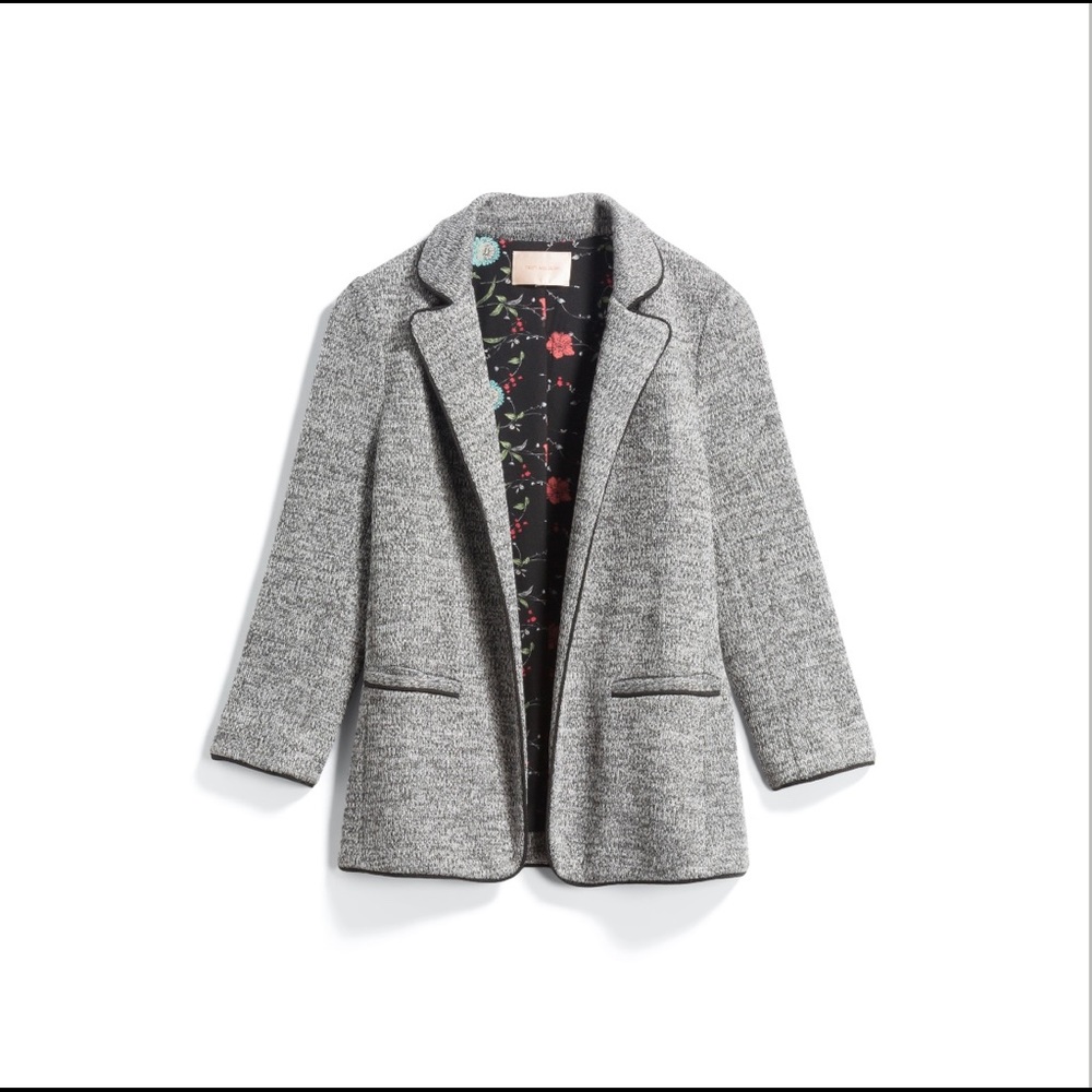 Alana Textured Knit Blazer